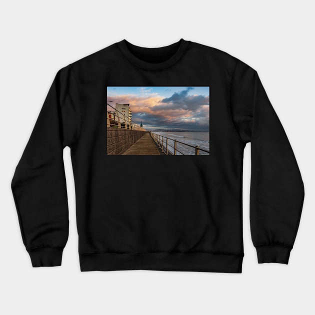 Swansea Bay Crewneck Sweatshirt by dasantillo